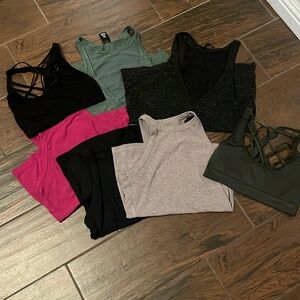 Work out tops. BUNDLE!
